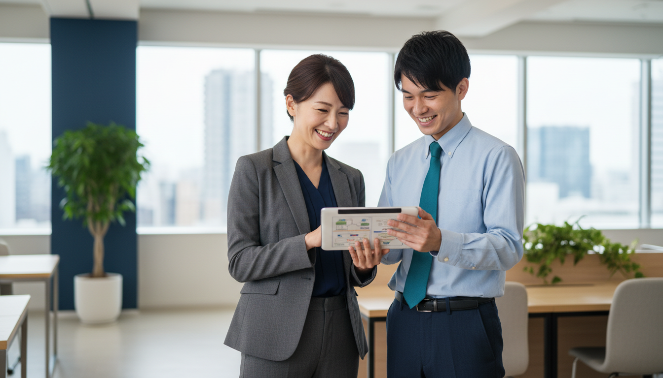 【業務の属人化解消】自分の仕事を手順書に変える4ステップ！誰でも迷わず作れる実践マニュアルで人が確認している場面