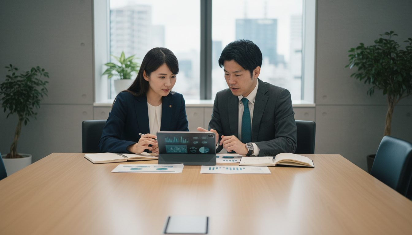 【安全対策】生成AIを業務で使う基本ルール！情報セキュリティを守る設定と実践手順で人が確認している場面