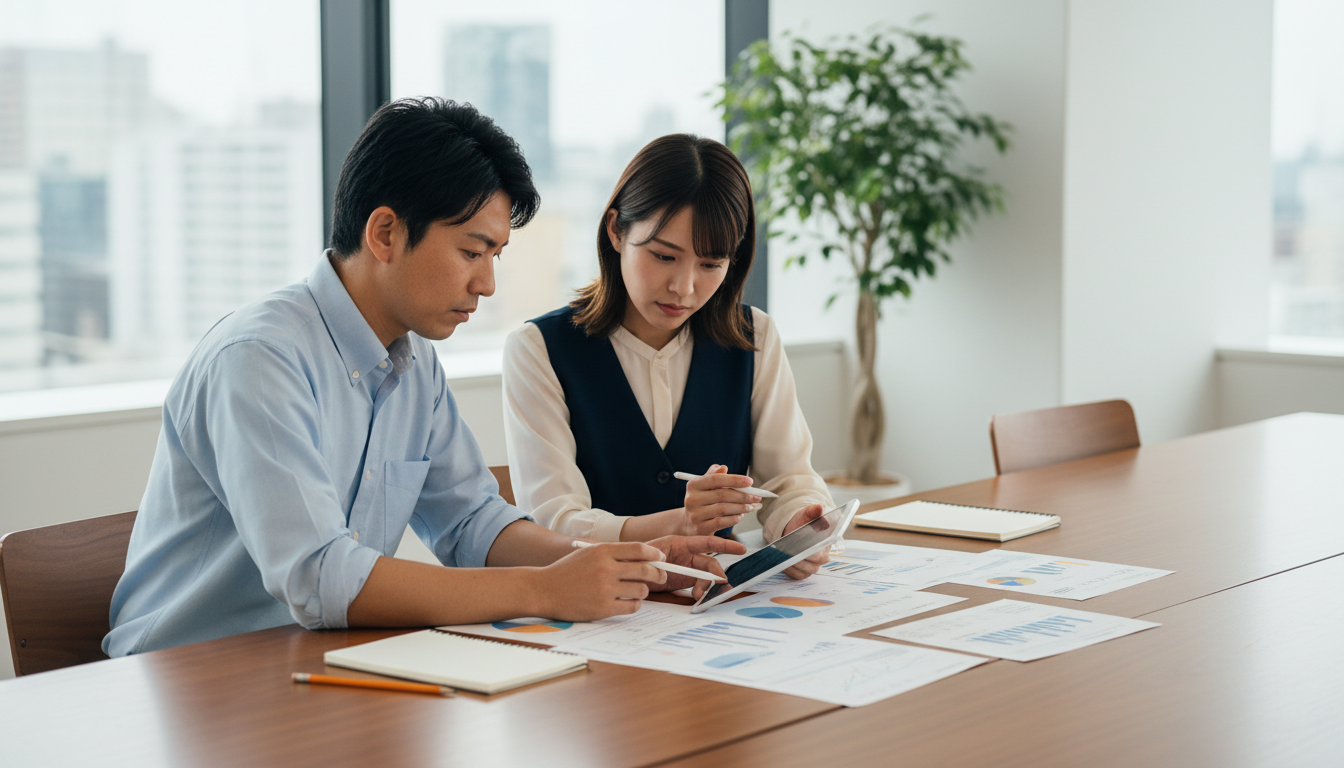 【初心者向け】生成AIの基本プロンプトを作る6つの項目！思い通りの成果を出す作成手順と実践チェックリストで人が確認している場面