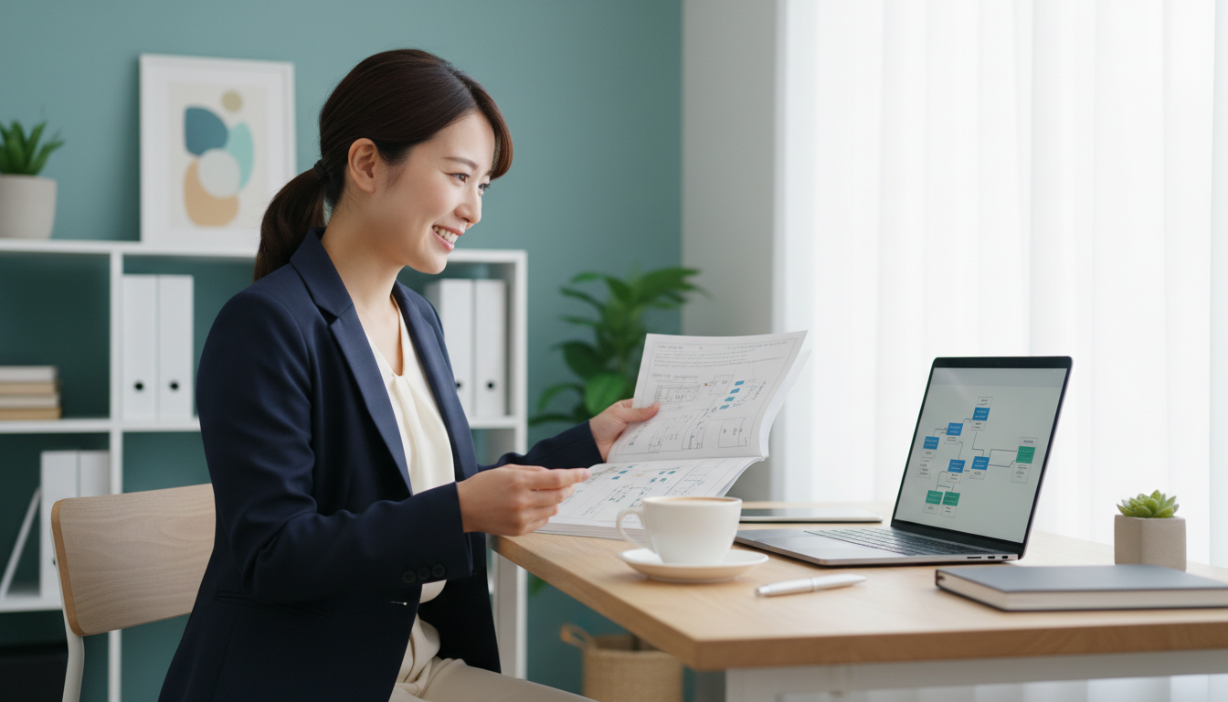 【中小企業 業務自動化】失敗を避ける！小さな会社が成果を出すための正しい手順と実践チェックリストの実践場面