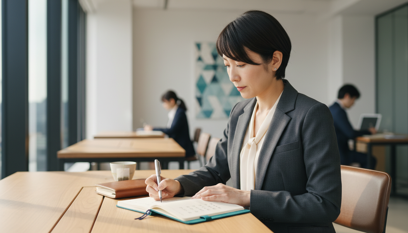 【仕事 棚卸し 方法】週末15分の見直しで来週を楽にする！時間を確保する5つの手順と実践チェックリストの実践場面